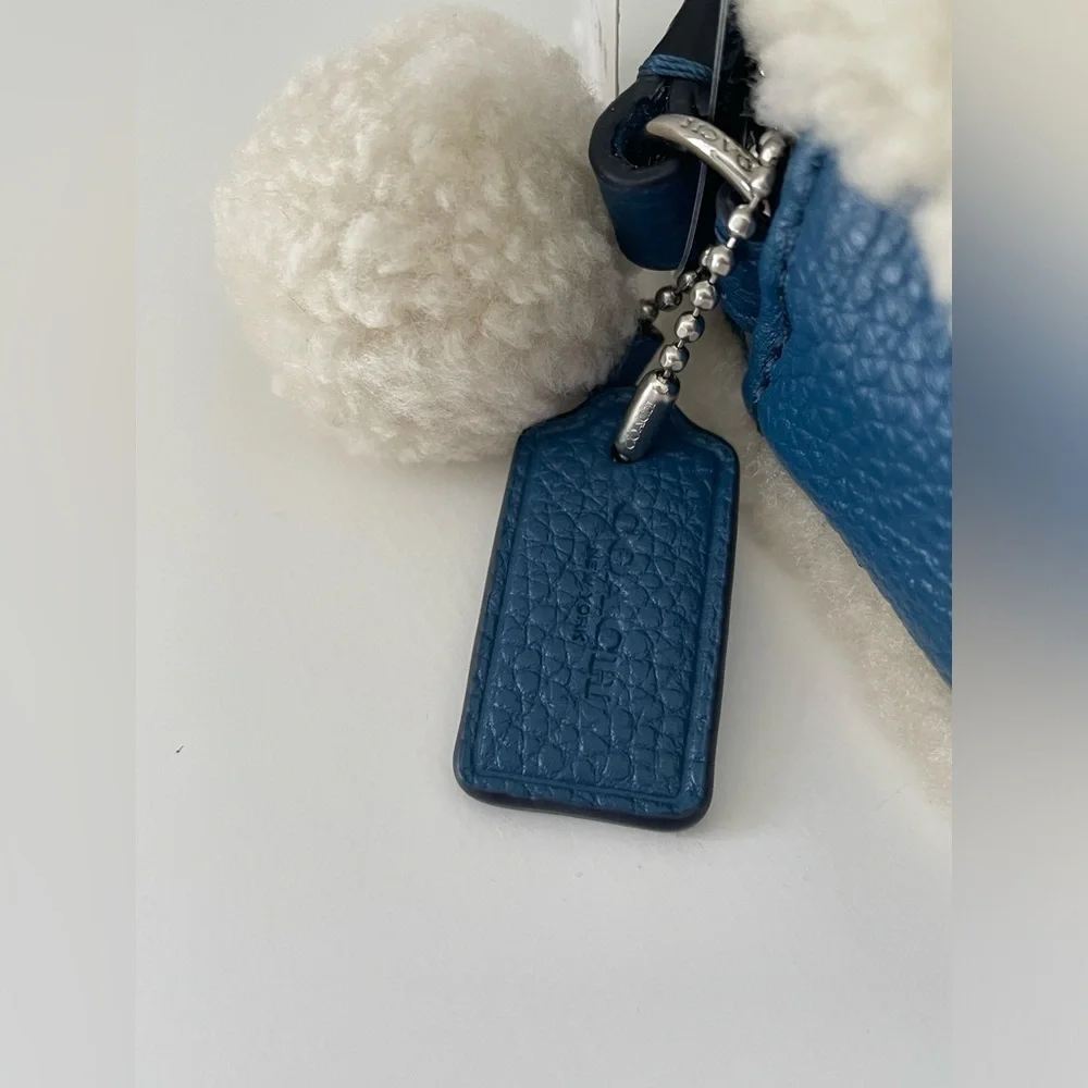Nwt Coach shearling crossbody bag